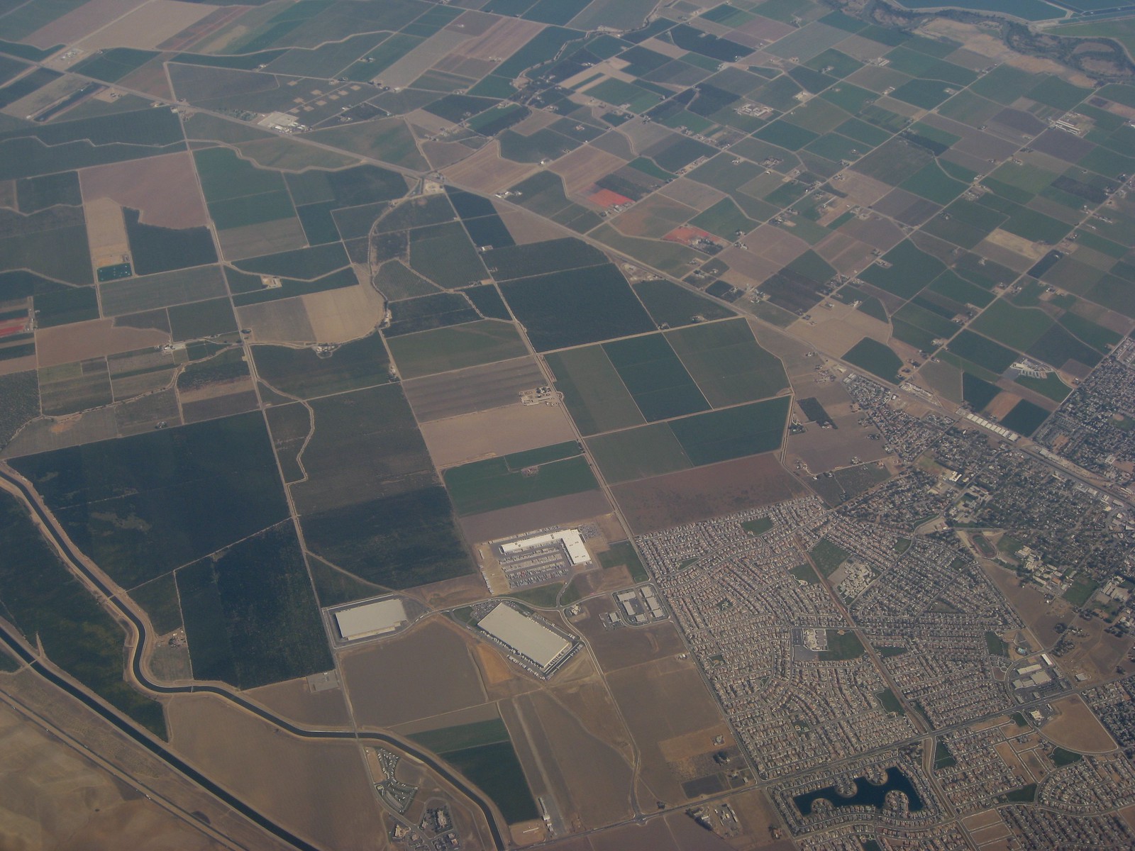 Fields surrounding Brentwood